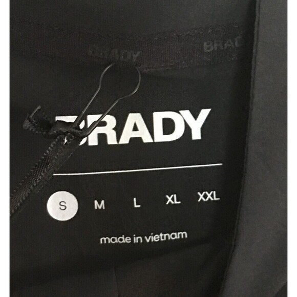 Tom Brady Brand Jacket Men's Size Small Ink Black Zero Weight Train 1/2 Zip - Picture 5 of 7